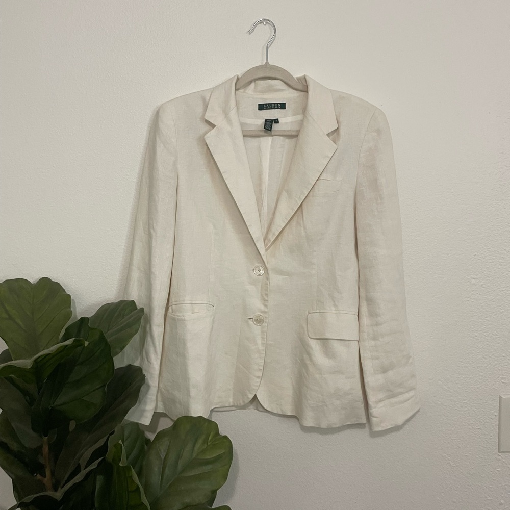 White blazer